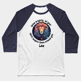 Shine brightly Leo T-Shirt Baseball T-Shirt